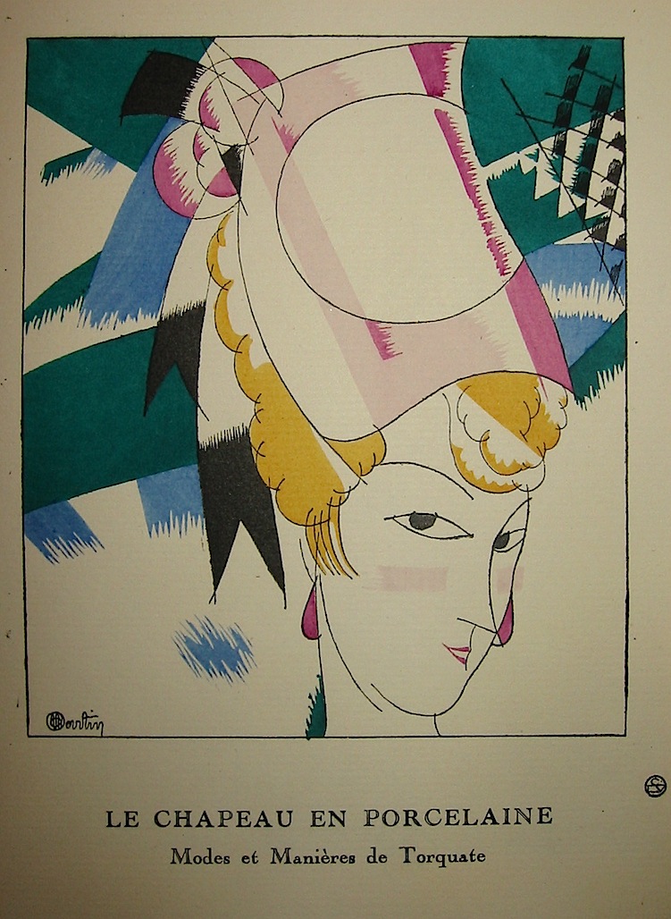  Le chapeau en porcelaine. Modes et maniéeres de Torquate 1920 Parigi 